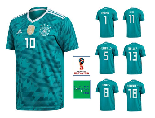 DFB WM 2018 Away + Spielernummer