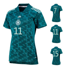 Cargar imagen en el visor de la galería, DFB EURO 2022 Away Frauen + Spielernummer