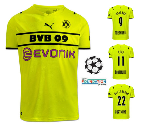 Borussia Dortmund 2021-2022 Third UCL + Spielernummer