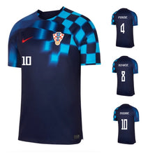 Charger l&#39;image dans la galerie, Kroatien WM 2022 Away + Spielernummer