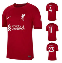 Cargar imagen en el visor de la galería, FC Liverpool 2022-2023 Home + Spielernummer I Mein Name