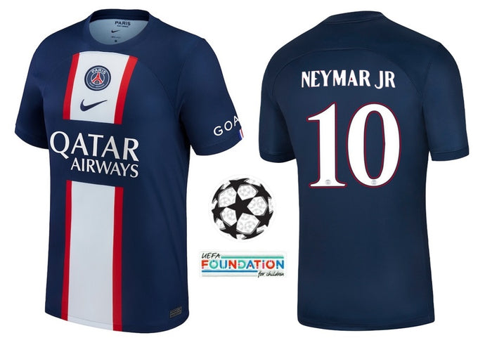 Paris Saint-Germain 2022-2023 Home UCL + Spielernummer