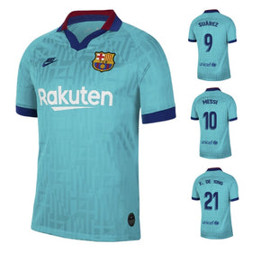 FC Barcelona 2019-2020 Third + Spielernummer