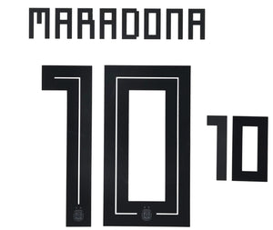 Trikot Argentinien 2018 Home - Maradona 10