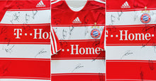 將圖片載入圖庫檢視器 FC Bayern 2008-2009 Home TEAM Signiert