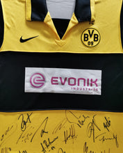 將圖片載入圖庫檢視器 Borussia Dortmund 2007-2008 Home Signiert TEAM