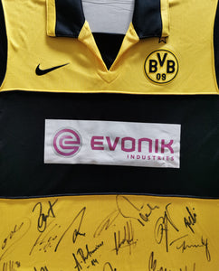 Borussia Dortmund 2007-2008 Home Signiert TEAM