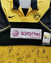 將圖片載入圖庫檢視器 Borussia Dortmund 2007-2008 Home Signiert TEAM