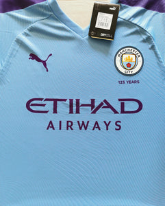 Manchester City 2019-2020 Home Authentic Spielertrikot