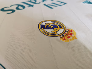 Real Madrid 2017-2018 Home Signiert - Ronaldo 7