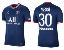 Cargar imagen en el visor de la galería, Trikot Nike Jordan Paris Saint-Germain 2021-2022 Home Ligue 1 - Messi 30