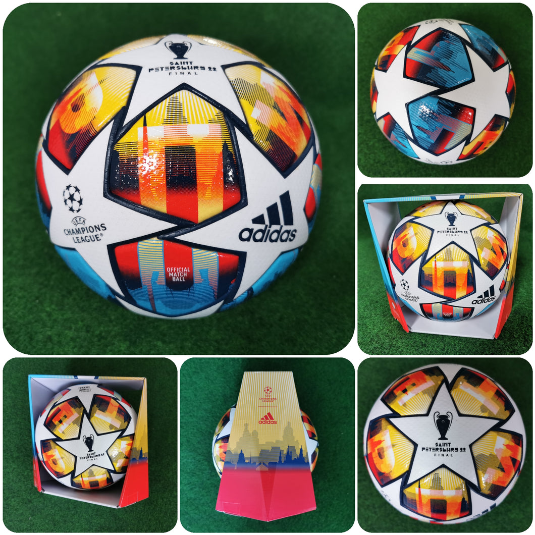 Fussball Match Ball UCL FINAL Saint Petersburg 22 OMB