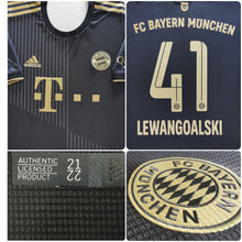 Load image into Gallery viewer, FC Bayern 2021-2022 Away - Lewandowski * SPECIAL Lewangoalski