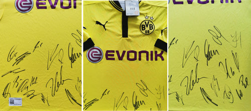 Borussia Dortmund 2012-2013 Home Signiert TEAM - M