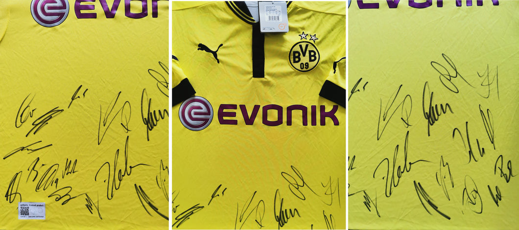 Borussia Dortmund 2012-2013 Home Signiert TEAM - M