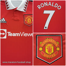 Laden Sie das Bild in den Galerie-Viewer, Manchester United 2022-2023 Home - Ronaldo 7