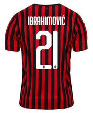 將圖片載入圖庫檢視器 AC Mailand 2019-2020 Home Serie A - Ibrahimovic 21