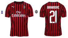 將圖片載入圖庫檢視器 AC Mailand 2019-2020 Home Serie A - Ibrahimovic 21