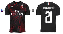 Cargar imagen en el visor de la galería, AC Mailand 2019-2020 Third Serie A - Ibrahimovic 21