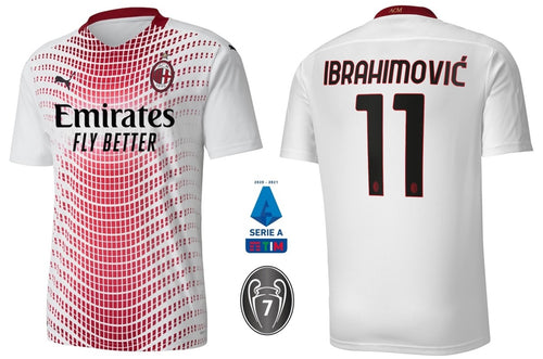 AC Mailand 2020-2021 Away Serie A - Ibrahimovic 11