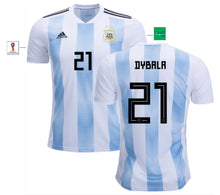 Cargar imagen en el visor de la galería, Argentinien WM 2018 Home - Dybala 21