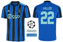 Load image into Gallery viewer, Ajax Amsterdam 2021-2022 Away UCL - Haller 22