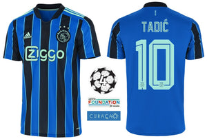 Ajax Amsterdam 2021-2022 Away UCL - Tadic 10