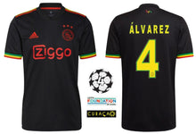 Load image into Gallery viewer, Ajax Amsterdam 2021-2022 Third UCL - Alvarez 4