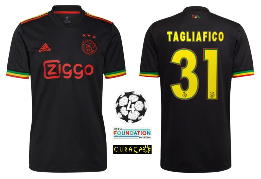 Ajax Amsterdam 2021-2022 Third UCL - Tagliafico 31