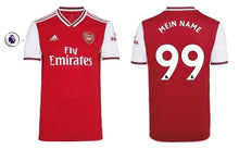 Load image into Gallery viewer, FC Arsenal 2019-2020 Home PL - Mein Name