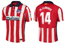 Load image into Gallery viewer, Atletico Madrid 2020-2021 Home - M. Llorente 14