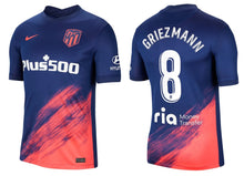 將圖片載入圖庫檢視器 Atletico Madrid 2021-2022 Away La Liga + Spielernummer