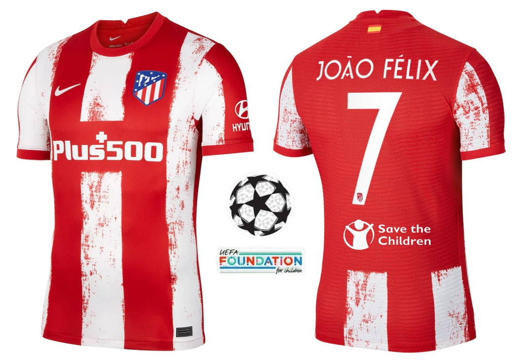 Atletico Madrid 2021 2022 Home UCL Joao Felix 7