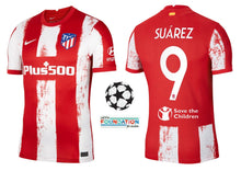 Laden Sie das Bild in den Galerie-Viewer, Atletico Madrid 2021-2022 Home UCL - Suarez 9