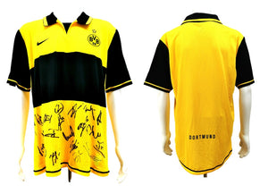 Borussia Dortmund 2007-2008 Home Signiert TEAM XL