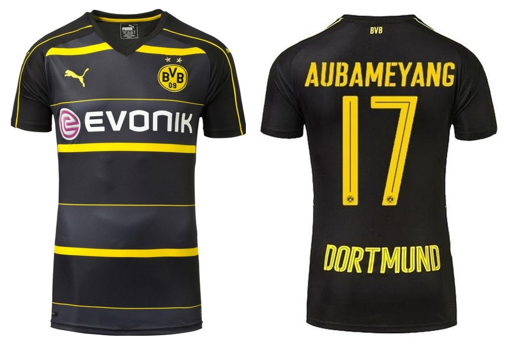 Borussia Dortmund 2016-2017 Away - Aubameyang 17