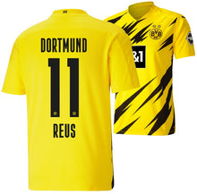 Cargar imagen en el visor de la galería, Borussia Dortmund 2020-2021 Home - Reus 11