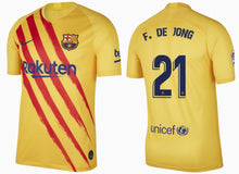 Cargar imagen en el visor de la galería, FC Barcelona 2019-2020 Senyera La Liga - F. De Jong 21