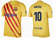 將圖片載入圖庫檢視器 FC Barcelona 2019-2020 Senyera La Liga - Messi 10