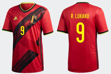 Cargar imagen en el visor de la galería, Belgien EM 2020 2021 Home - R. Lukaku 9