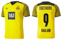 將圖片載入圖庫檢視器 Borussia Dortmund 2021-2022 Home - Haaland 9