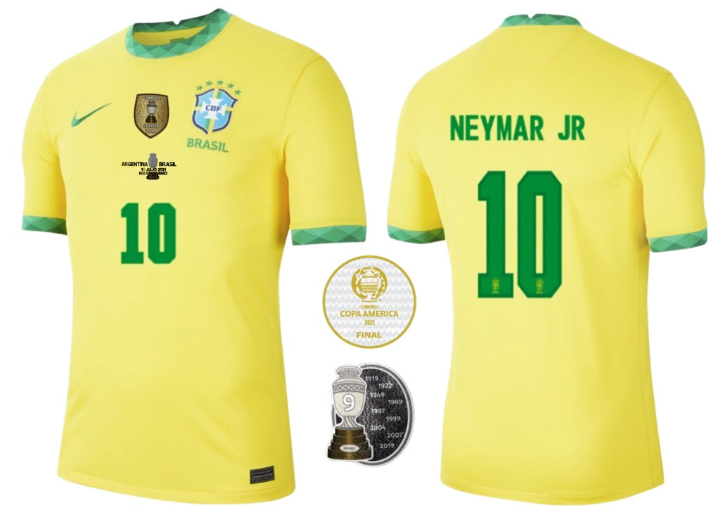 Brasilien Copa America 2021 FINAL Home - Neymar Jr 10