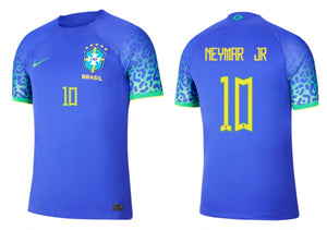 Brasilien WM 2022 Away - Neymar Jr 10