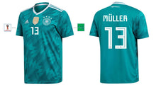 Charger l&#39;image dans la galerie, DFB WM 2018 Away + Spielernummer