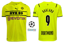 Load image into Gallery viewer, Borussia Dortmund 2021-2022 Third UCL - Haaland 9