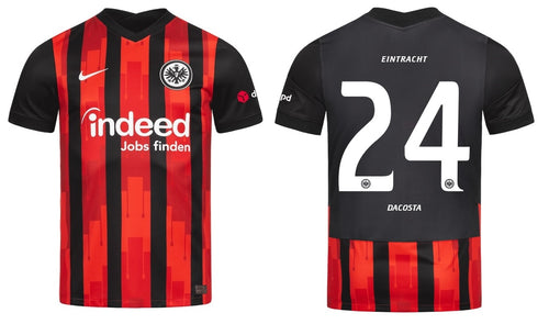 Eintracht Frankfurt 2020-2021 Home - Da Costa 24