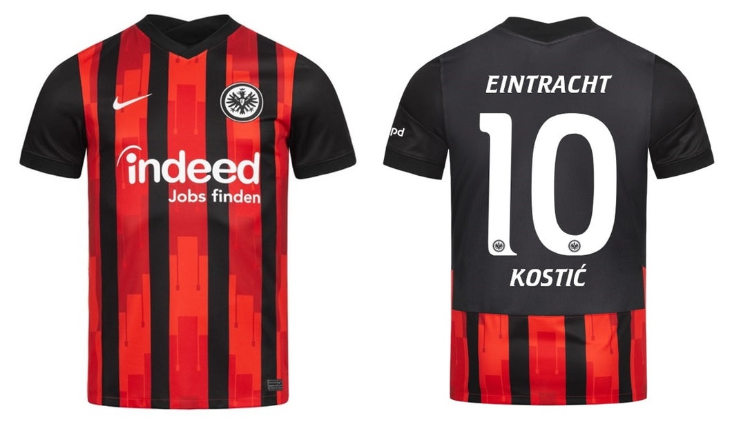 Eintracht Frankfurt 2020-2021 Home - Kostic 10