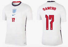 將圖片載入圖庫檢視器 England EM 2020 2021 Home - Sancho 17