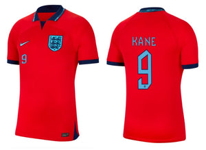 England WM 2022 Away + Spielernummer