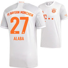 Load image into Gallery viewer, FC Bayern 2020-2021 Away - Alaba 27